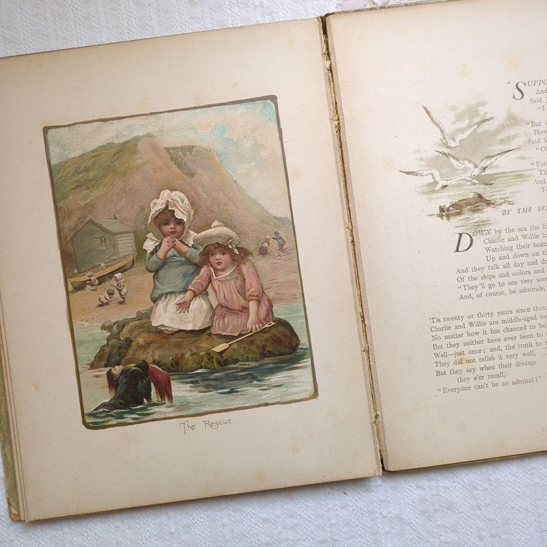 超稀少1885 ハリエットベネット 絵本ヴィクトリアン 洋書 児童書アンティーク