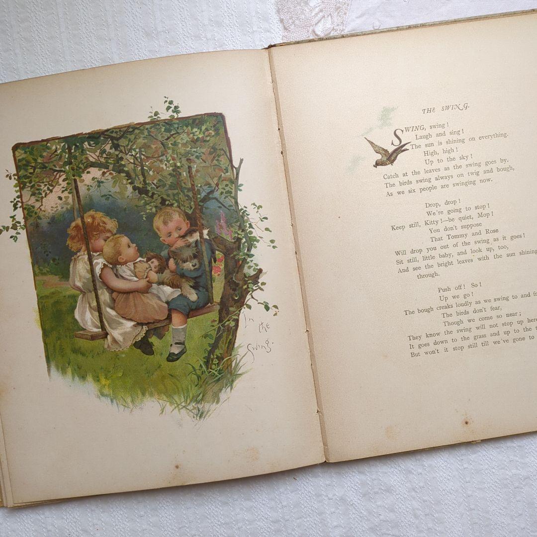 超稀少1885 ハリエットベネット 絵本ヴィクトリアン 洋書 児童書アンティーク