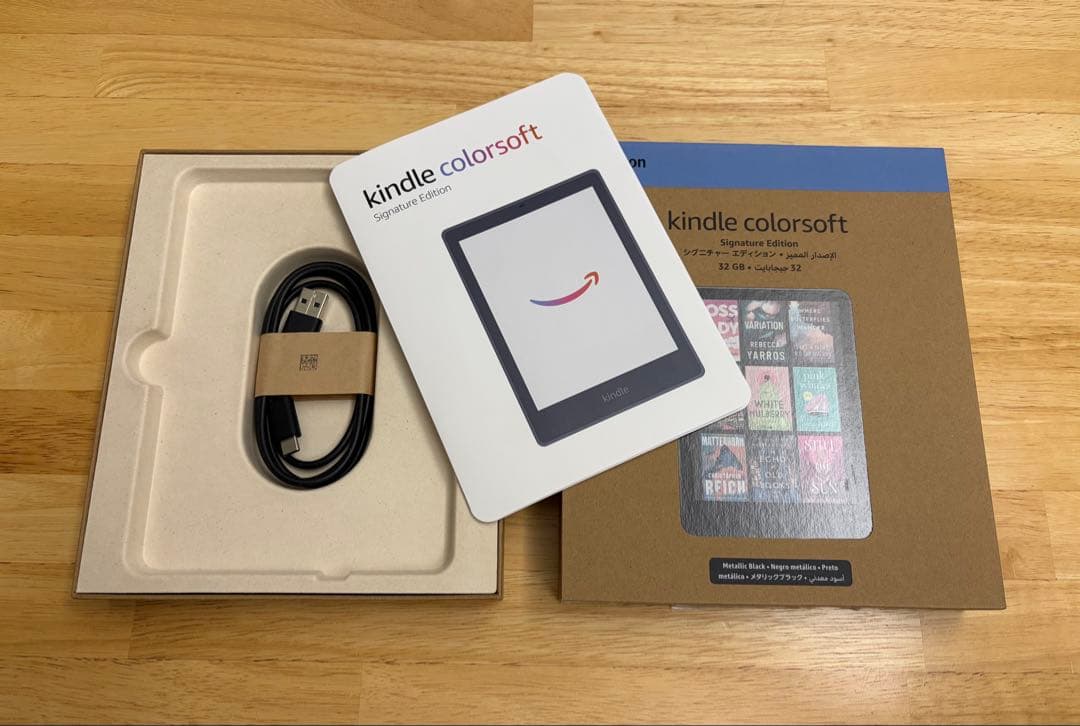 Kindle Colorsoft シグニチャーエディション+ファブリックカバー