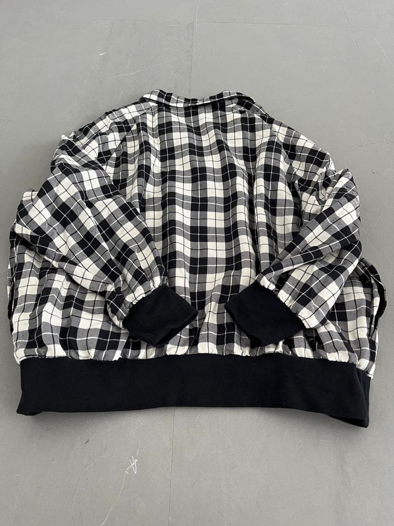 gourmet Jeansグルメジーンズ 日本製 ハーフジップ チェック柄