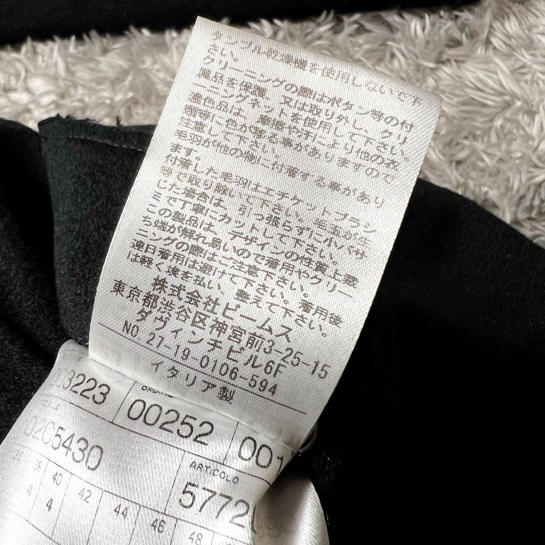 ロロピアーナ イタリア製 ウール100% フーデッドコート S相当 美品