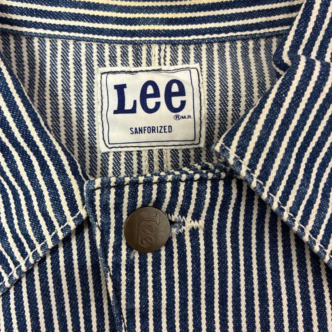 Lee ヒッコリーストライプ　カバーオール