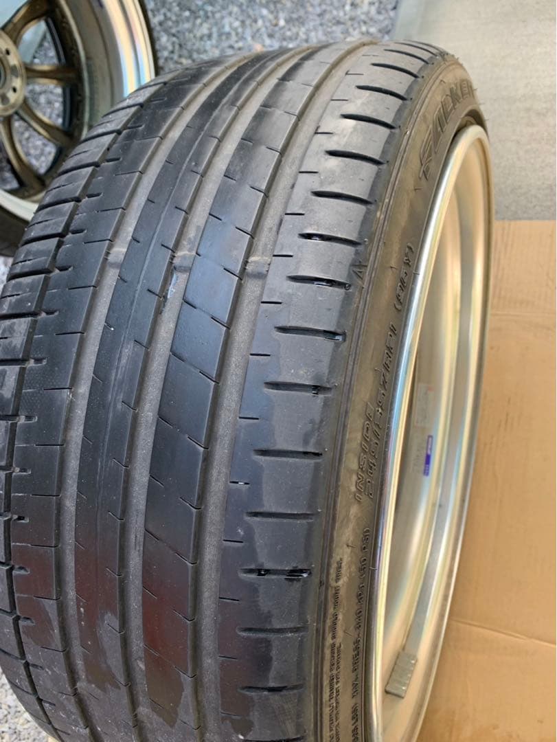 WORK SC4 21インチ タイヤホイール4本セット 送料込み