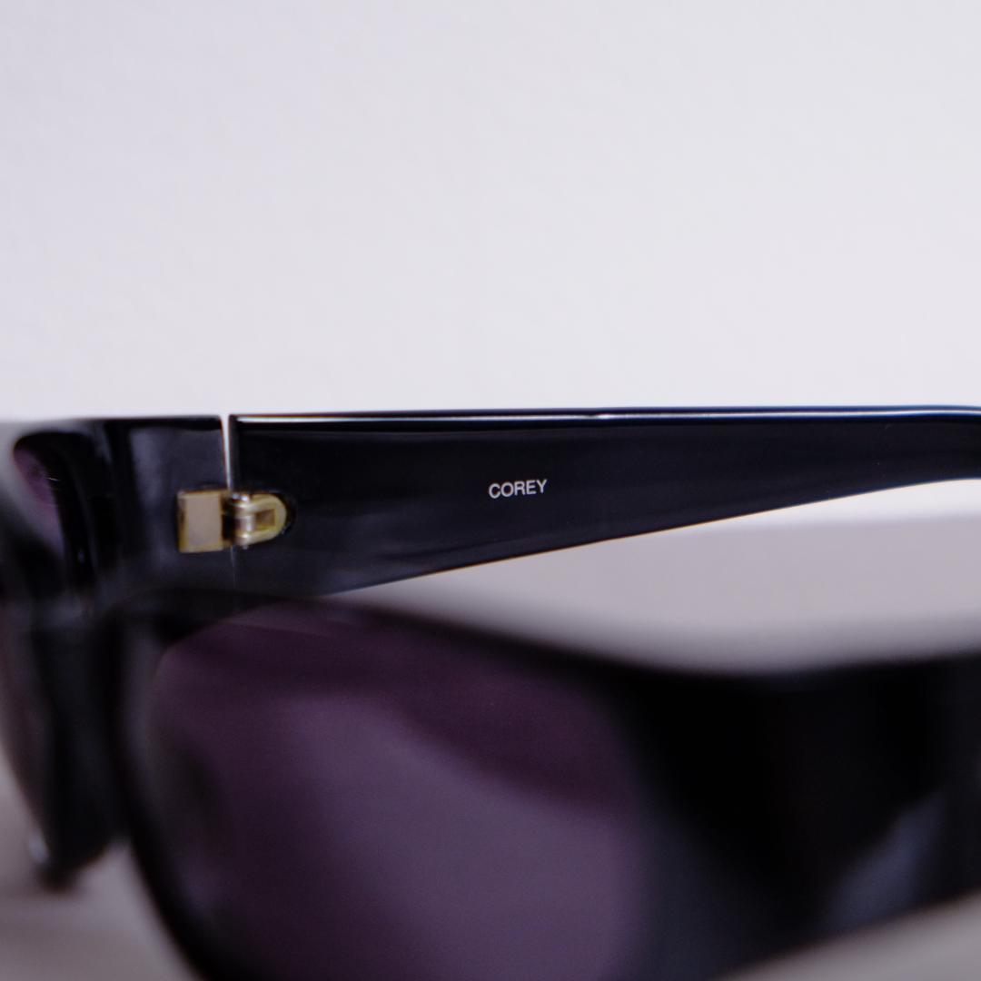 希少 STUSSY EYEGEAR \"COREY\" ステューシー ブラック