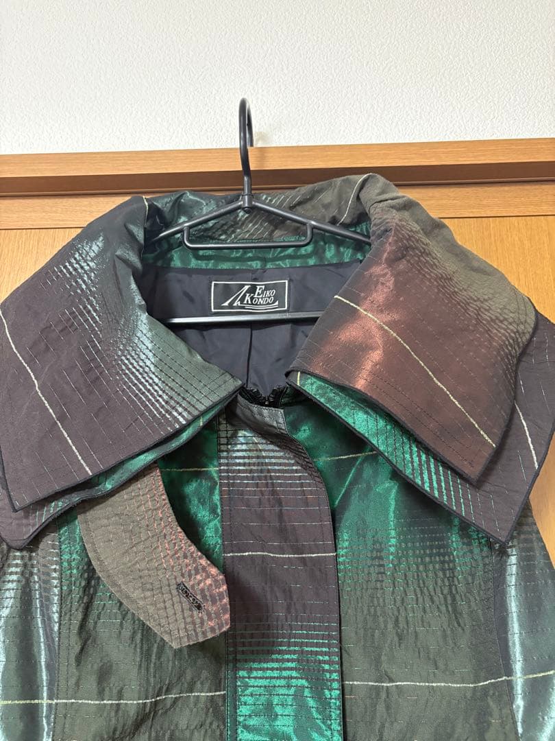 【美品】エイココンドウ　バルーン　ワンピース　42 ベスト
