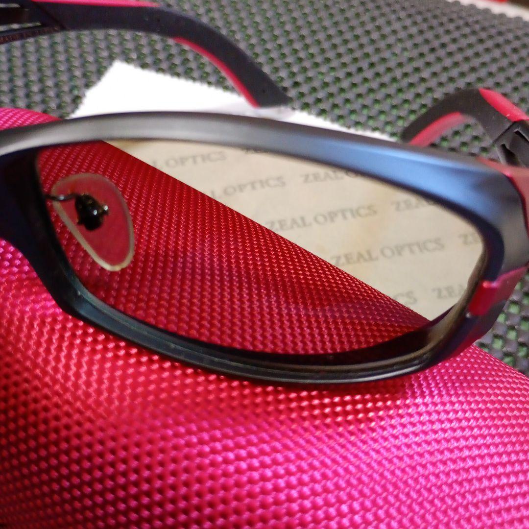 ZEAL OPTICS スポーツサングラス レッド/ブラック
