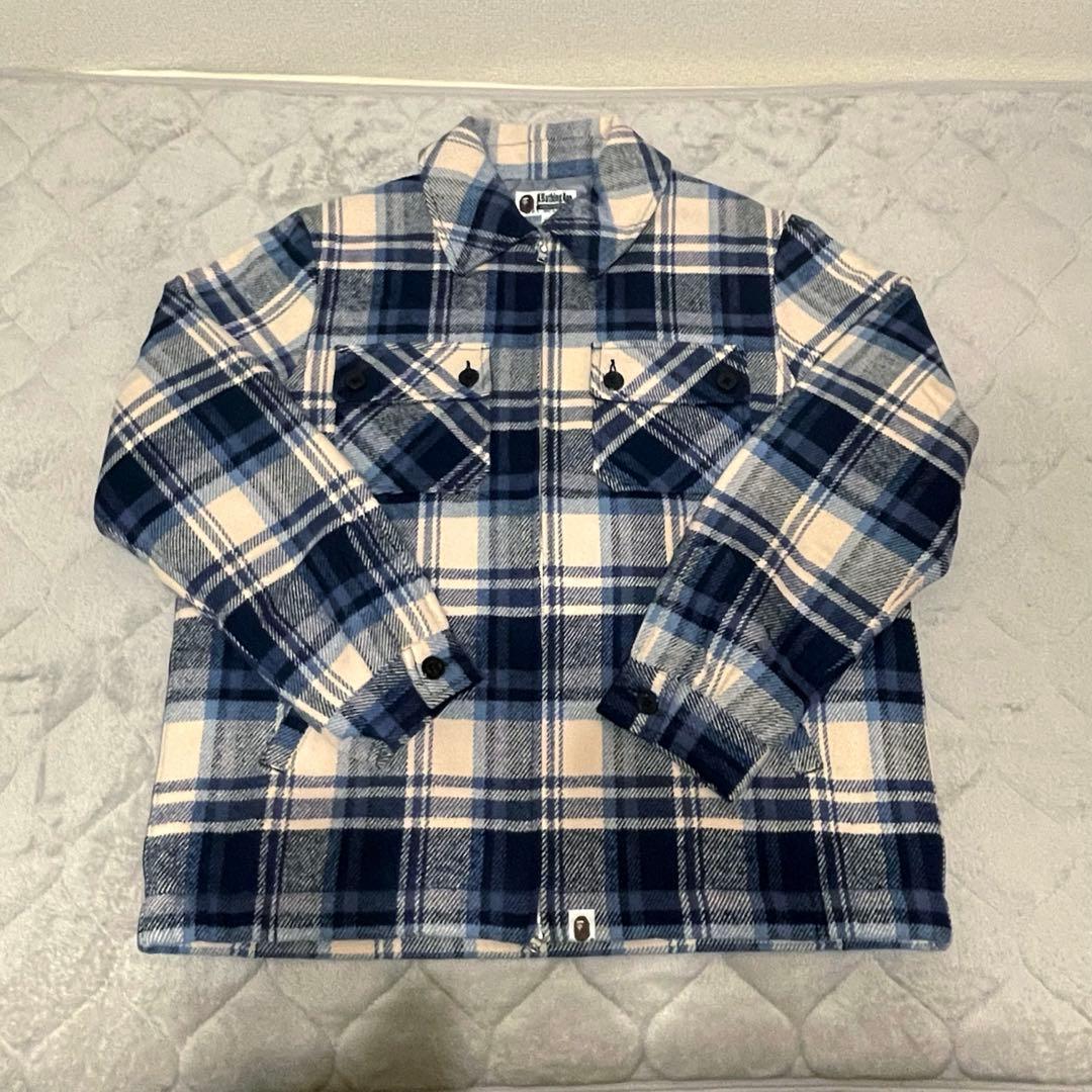 と*ん様 BAPE CHECK CPO ZIP JACKET