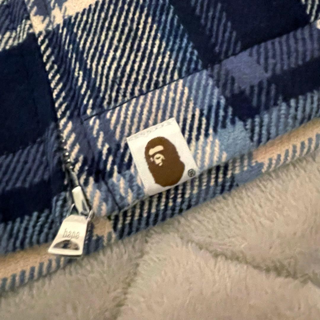 と*ん様 BAPE CHECK CPO ZIP JACKET