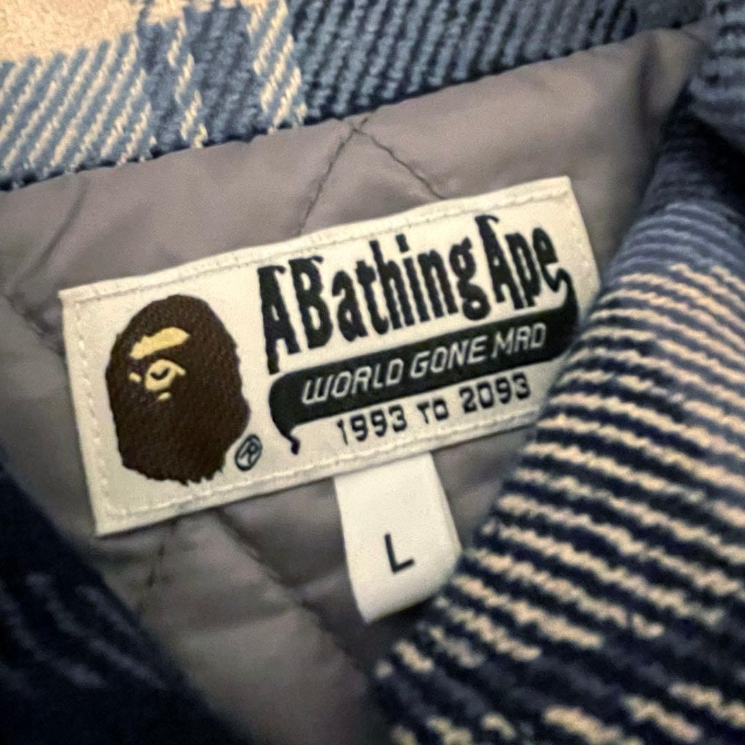 と*ん様 BAPE CHECK CPO ZIP JACKET