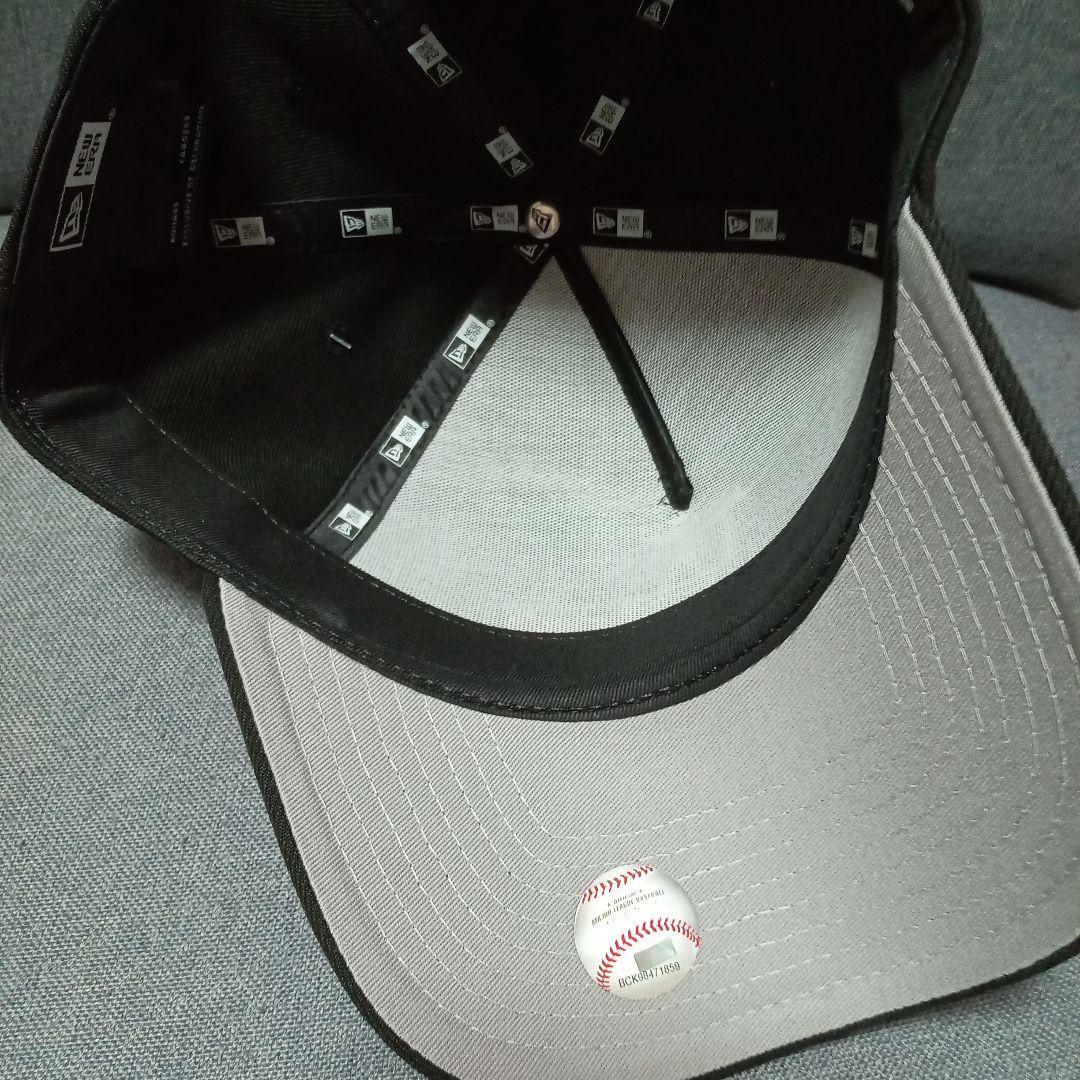 ニューエラ LA 大谷 刺繍サイン入 ONSPOTZ別注商品 黒 キャップ