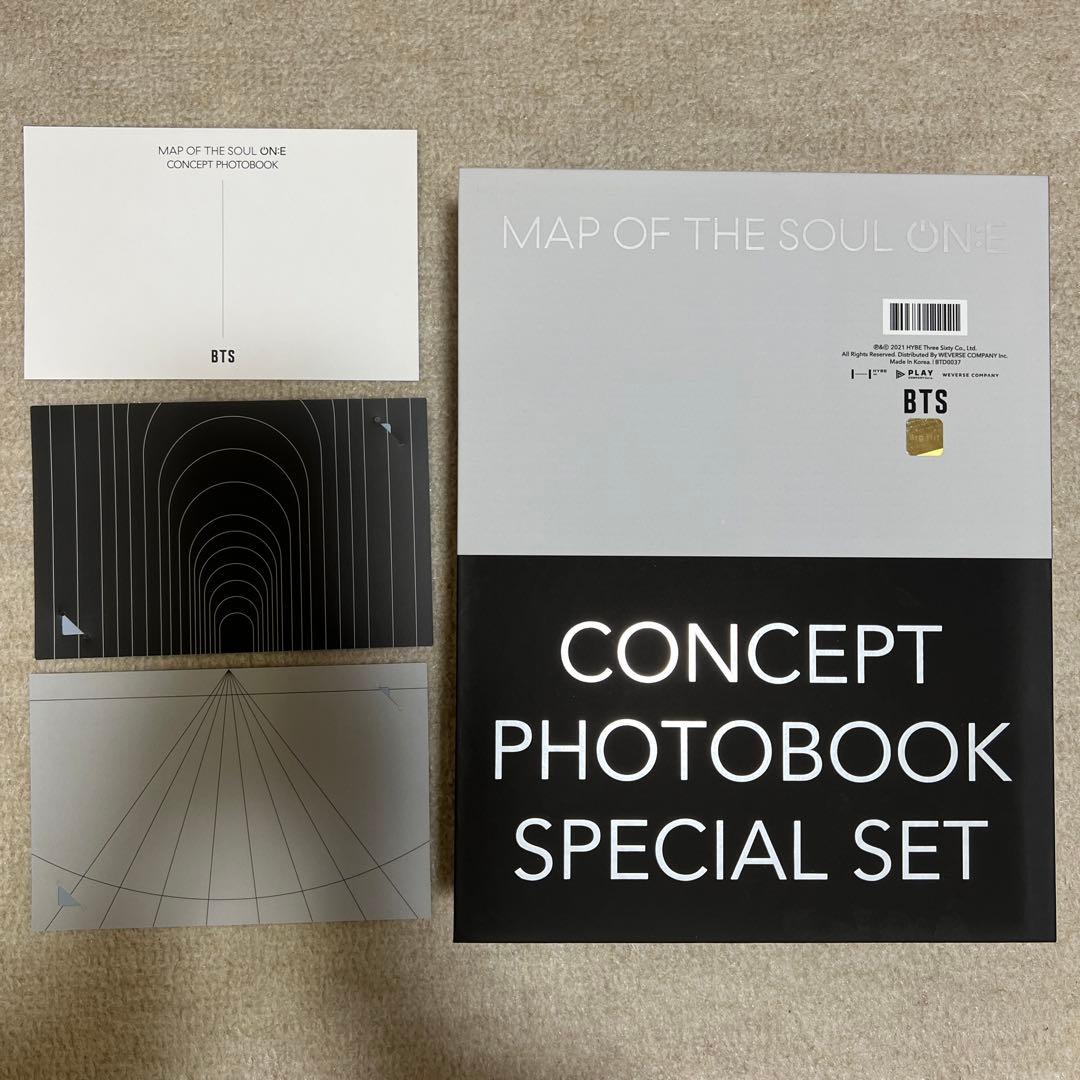 BTS MAP OF THE SOUL ON:E フォトブック　スペシャルセット