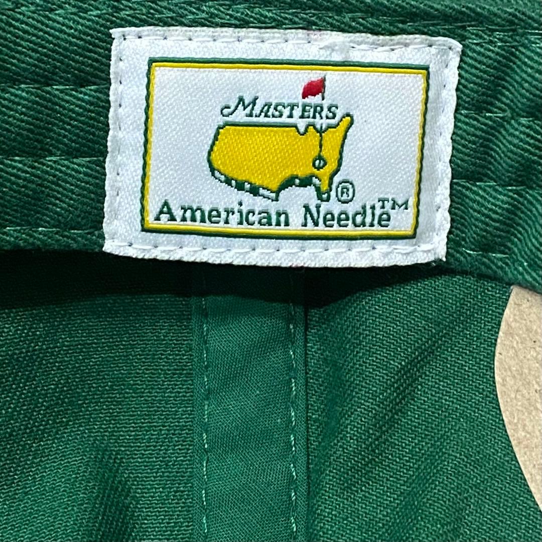 新品未使用タグ付き MASTERS 2025 グリーンキャップ 緑色