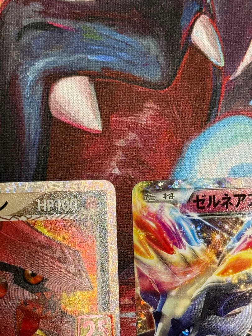 マグマ団のグラードン.ゼルネアスexプロモカードパック 25th
