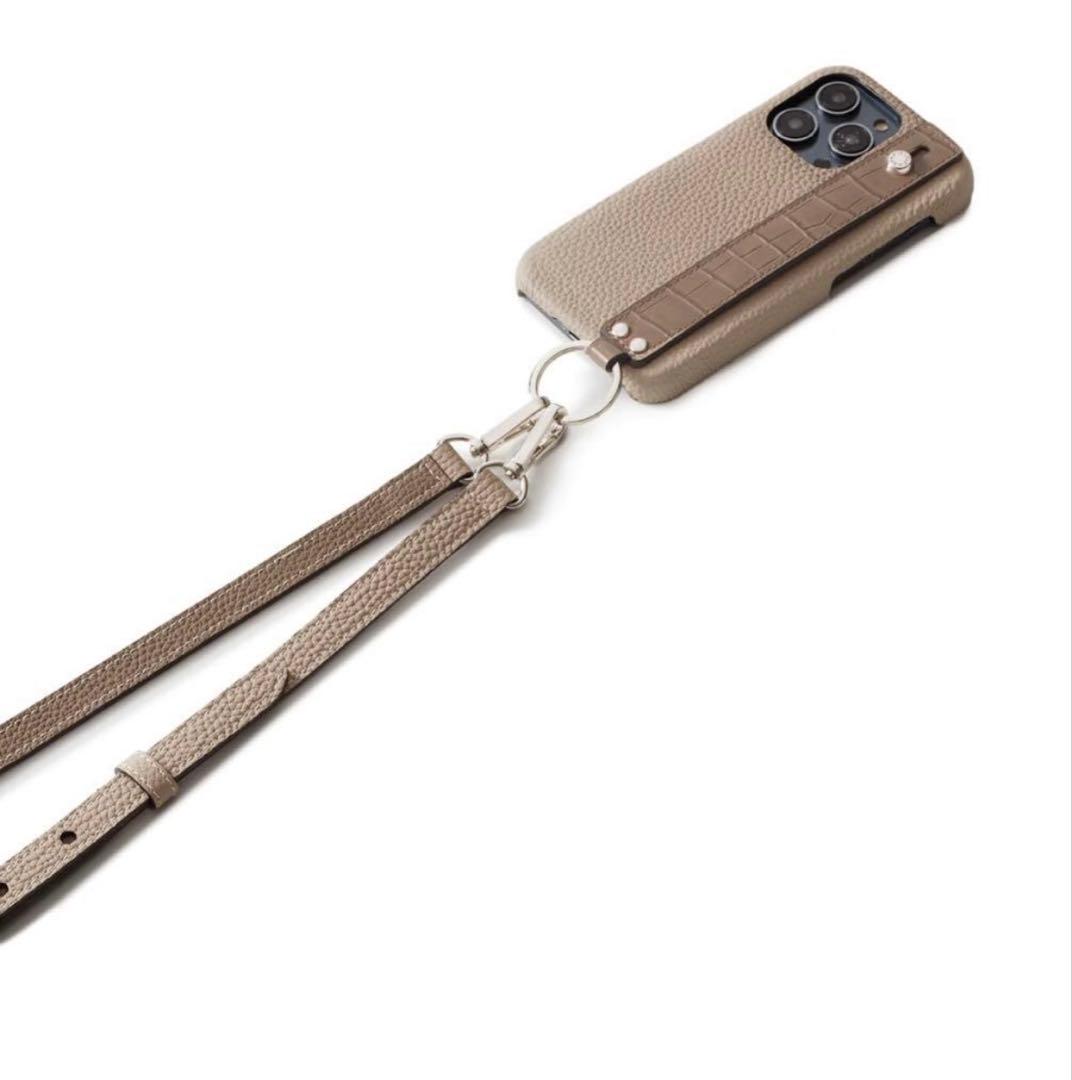 BONAVENTURA iPhone 14 Pro ケース ストラップ付き