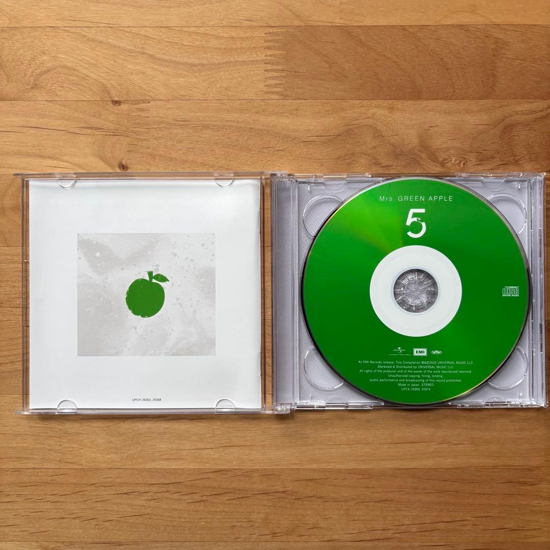 Mrs. GREEN APPLE アルバム 5 初回限定盤