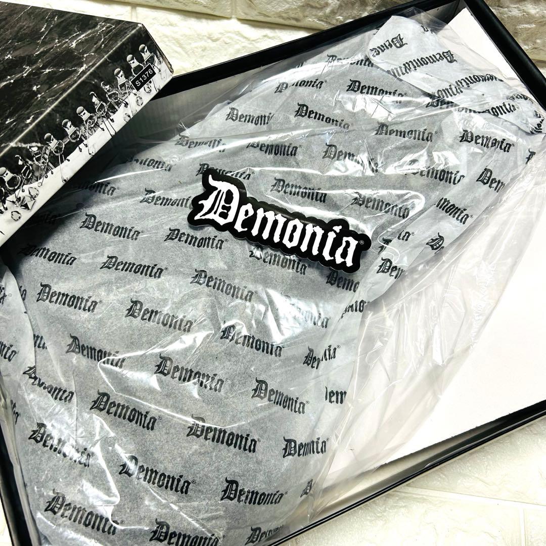 新品未使用⭐️Demonia デモニア 厚底ブーツ 黒23.5cm M5
