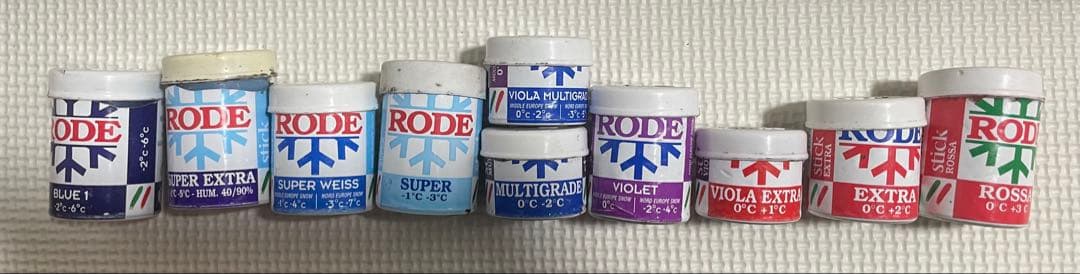 クロスカントリースキー　グリップワックス
