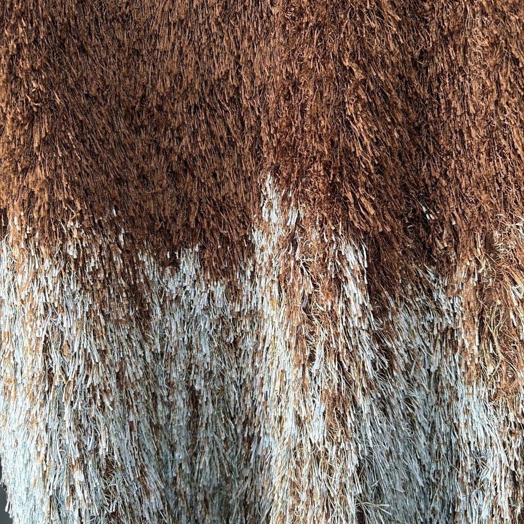 ル*ル様 pleats please issey miyake シャギーワンピー