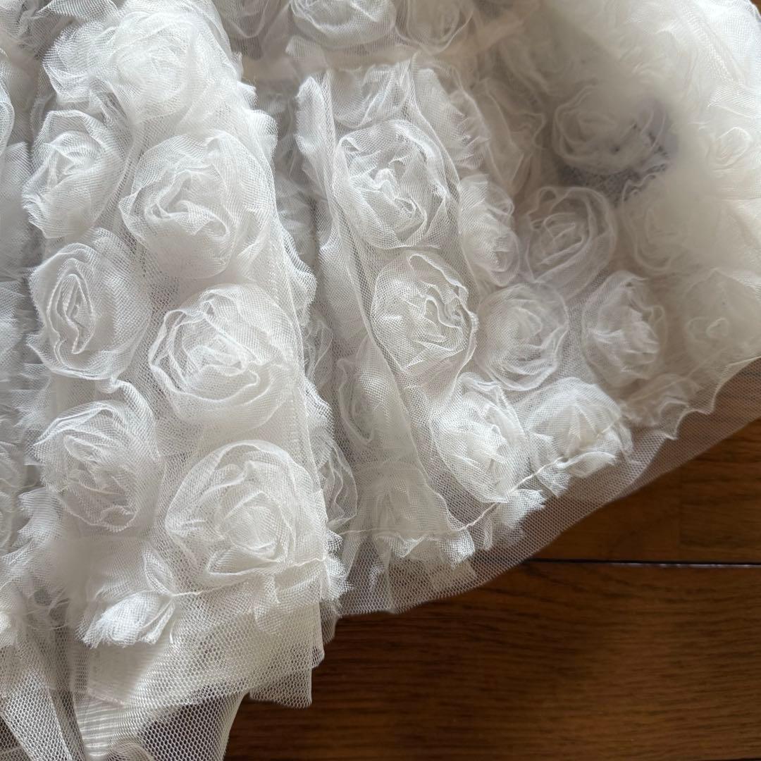 POPPY FLOWER BALLOON TULLE BOLERO あさぎーにょ