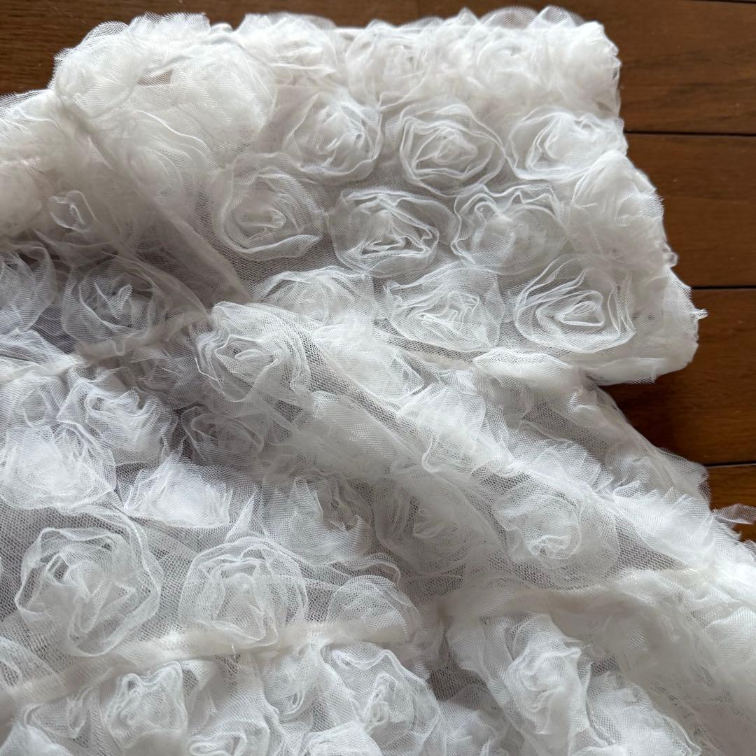 POPPY FLOWER BALLOON TULLE BOLERO あさぎーにょ