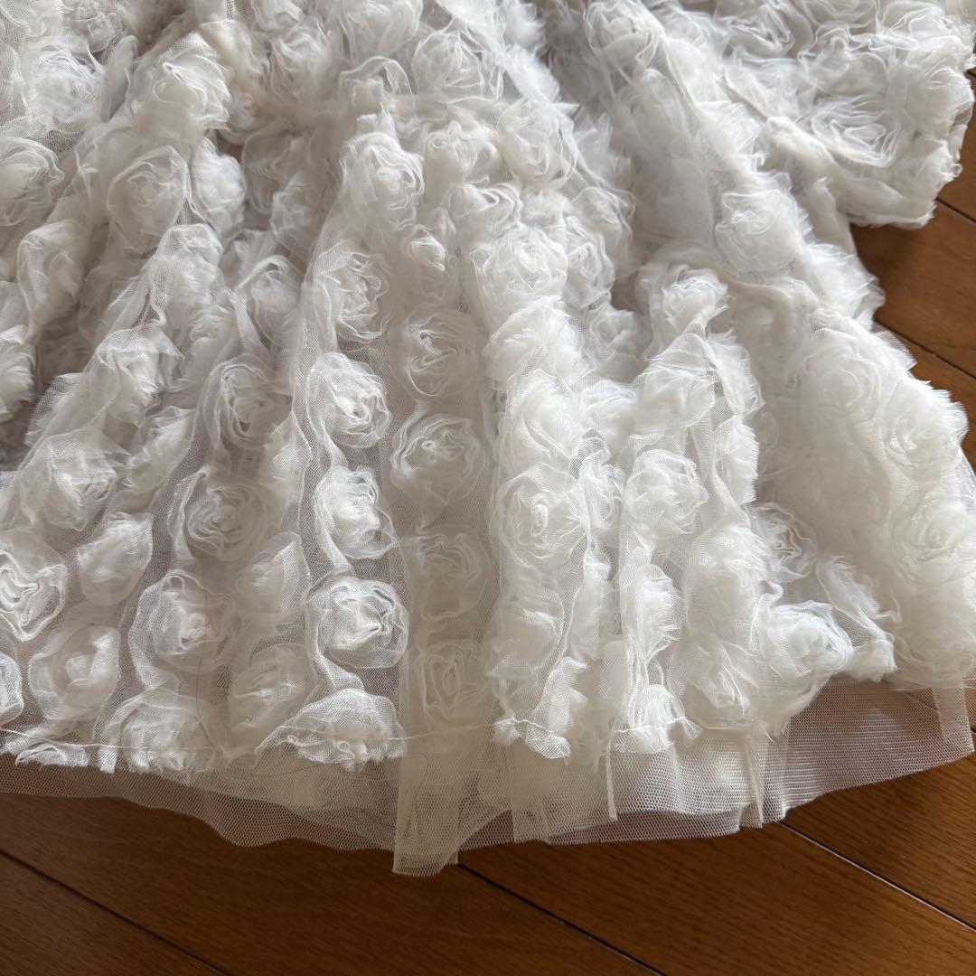 POPPY FLOWER BALLOON TULLE BOLERO あさぎーにょ