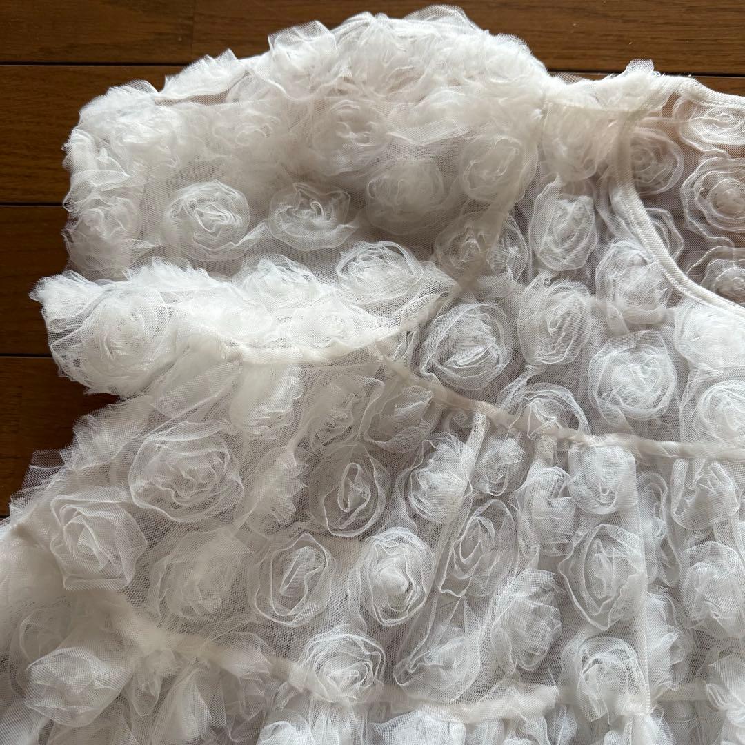 POPPY FLOWER BALLOON TULLE BOLERO あさぎーにょ