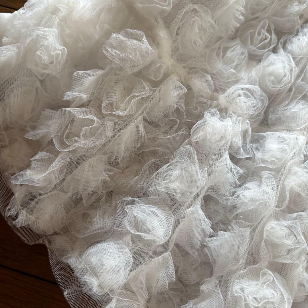 POPPY FLOWER BALLOON TULLE BOLERO あさぎーにょ
