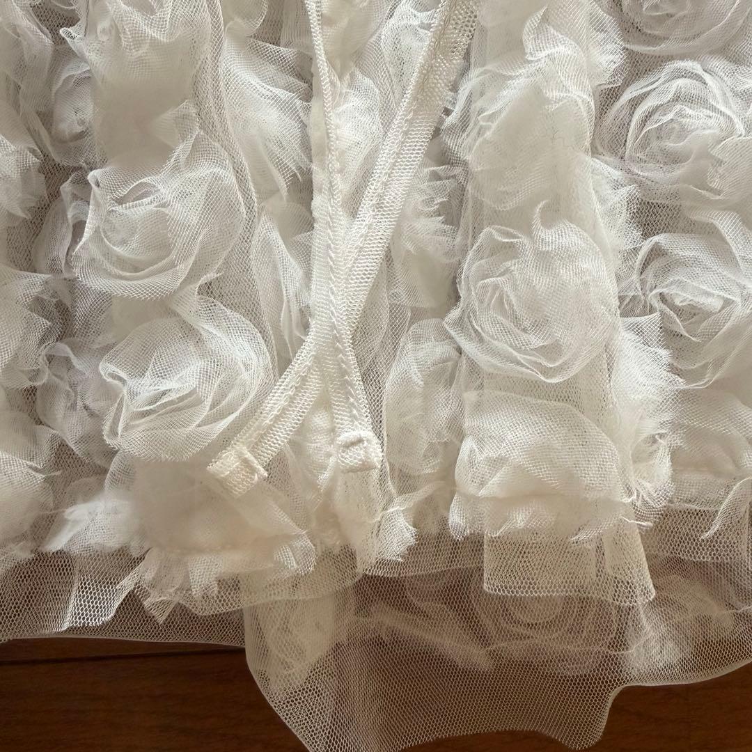 POPPY FLOWER BALLOON TULLE BOLERO あさぎーにょ