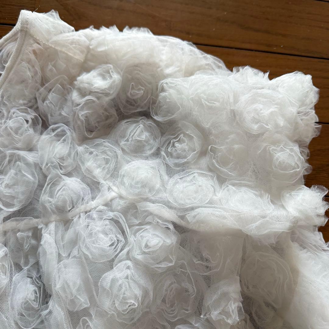 POPPY FLOWER BALLOON TULLE BOLERO あさぎーにょ