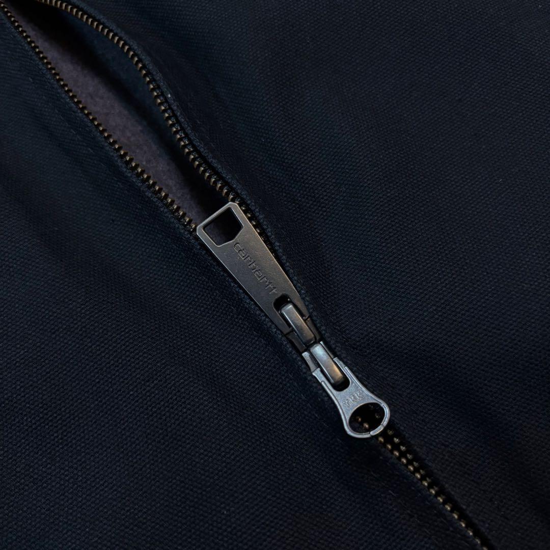 Carhartt wip デトロイトジャケット ダック 黒 カーハート M 美品