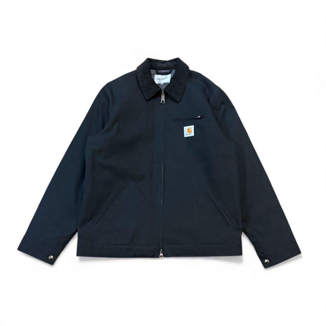 Carhartt wip デトロイトジャケット ダック 黒 カーハート M 美品