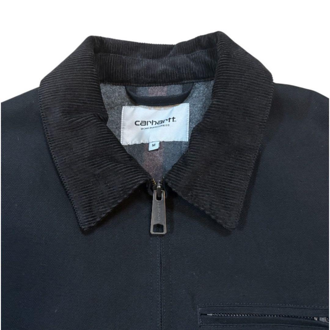 Carhartt wip デトロイトジャケット ダック 黒 カーハート M 美品