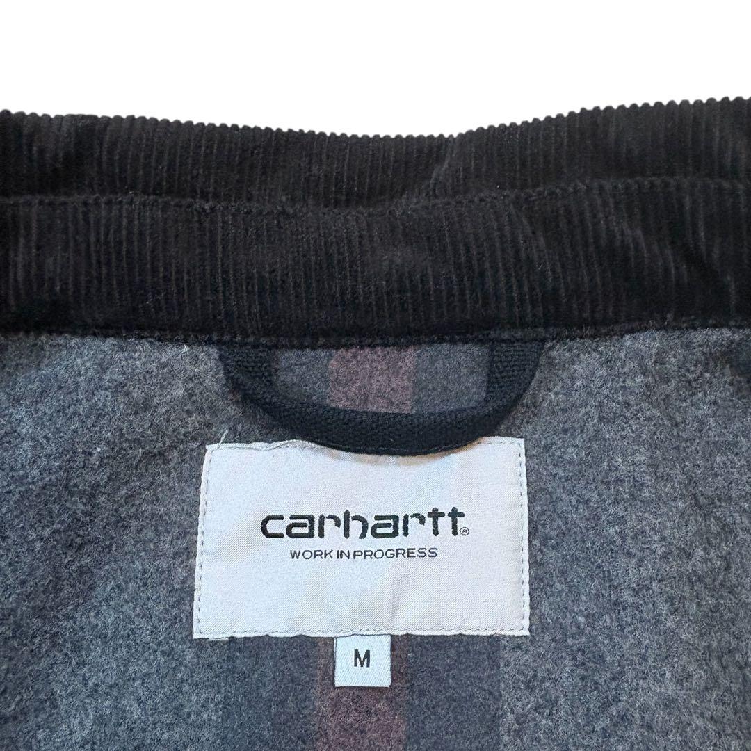 Carhartt wip デトロイトジャケット ダック 黒 カーハート M 美品