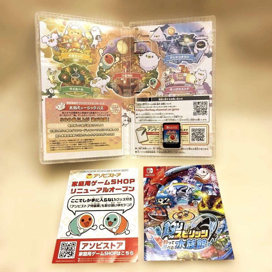 【Switch】 太鼓の達人 ドンダフルフェスティバル ＋ フィットバチ セット
