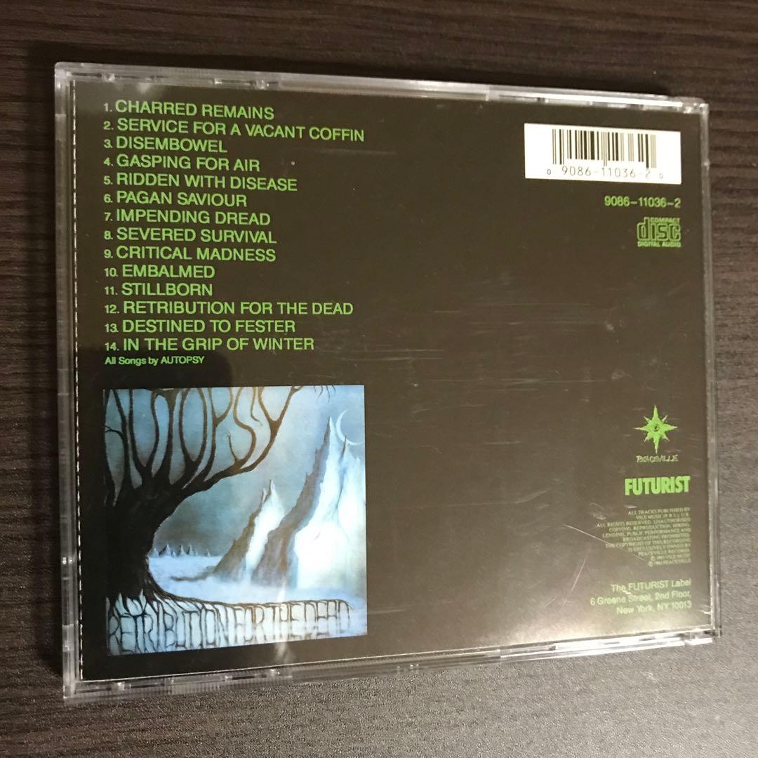 洋楽 Autopsy / severs survival+retribution fo