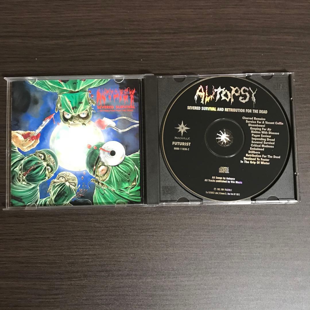 洋楽 Autopsy / severs survival+retribution fo