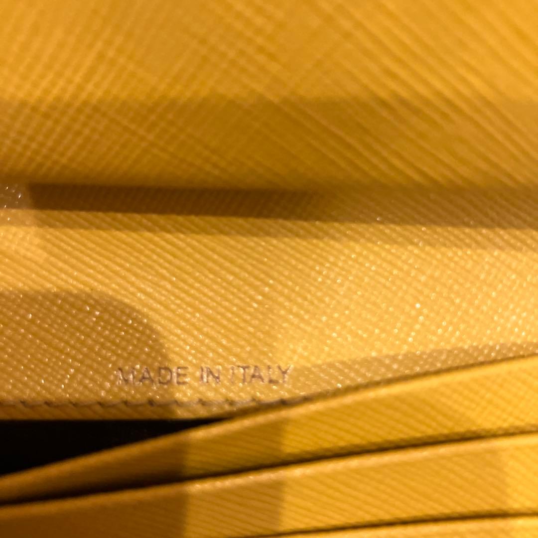 立春値下！MARNI BILLFOLD 2つ折ウォレット イエローXパープル