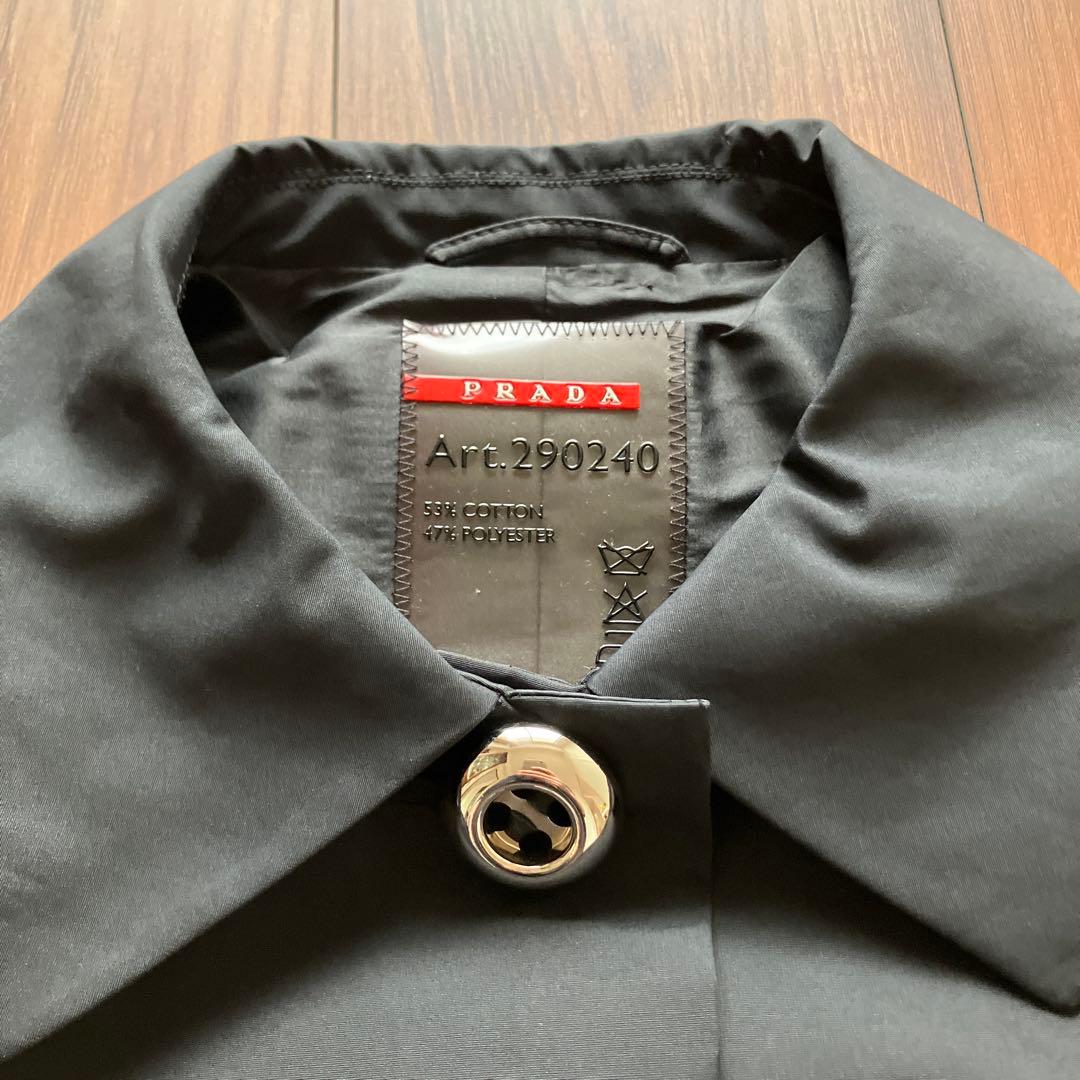 PRADA ブラック トレンチコート