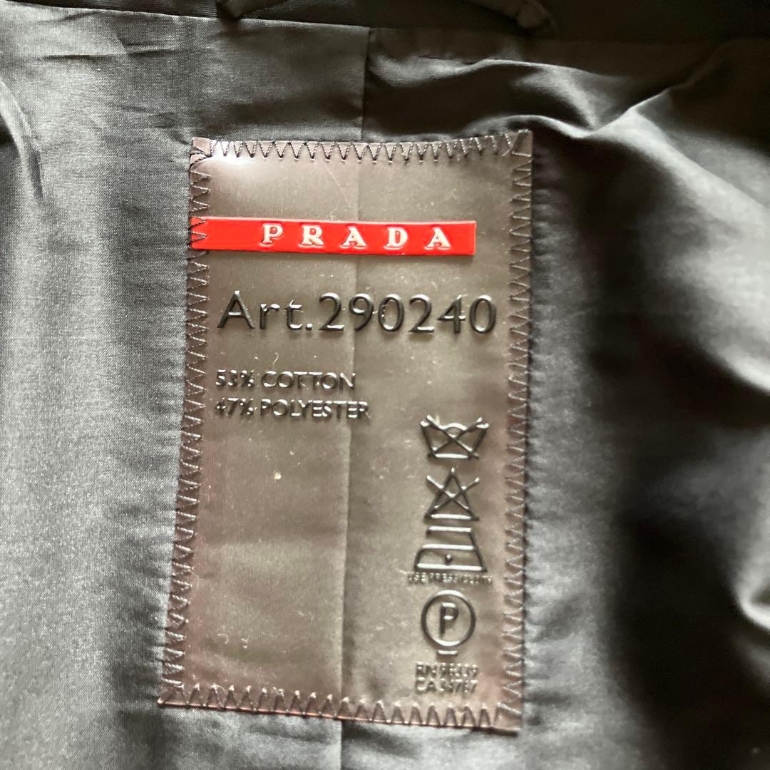 PRADA ブラック トレンチコート