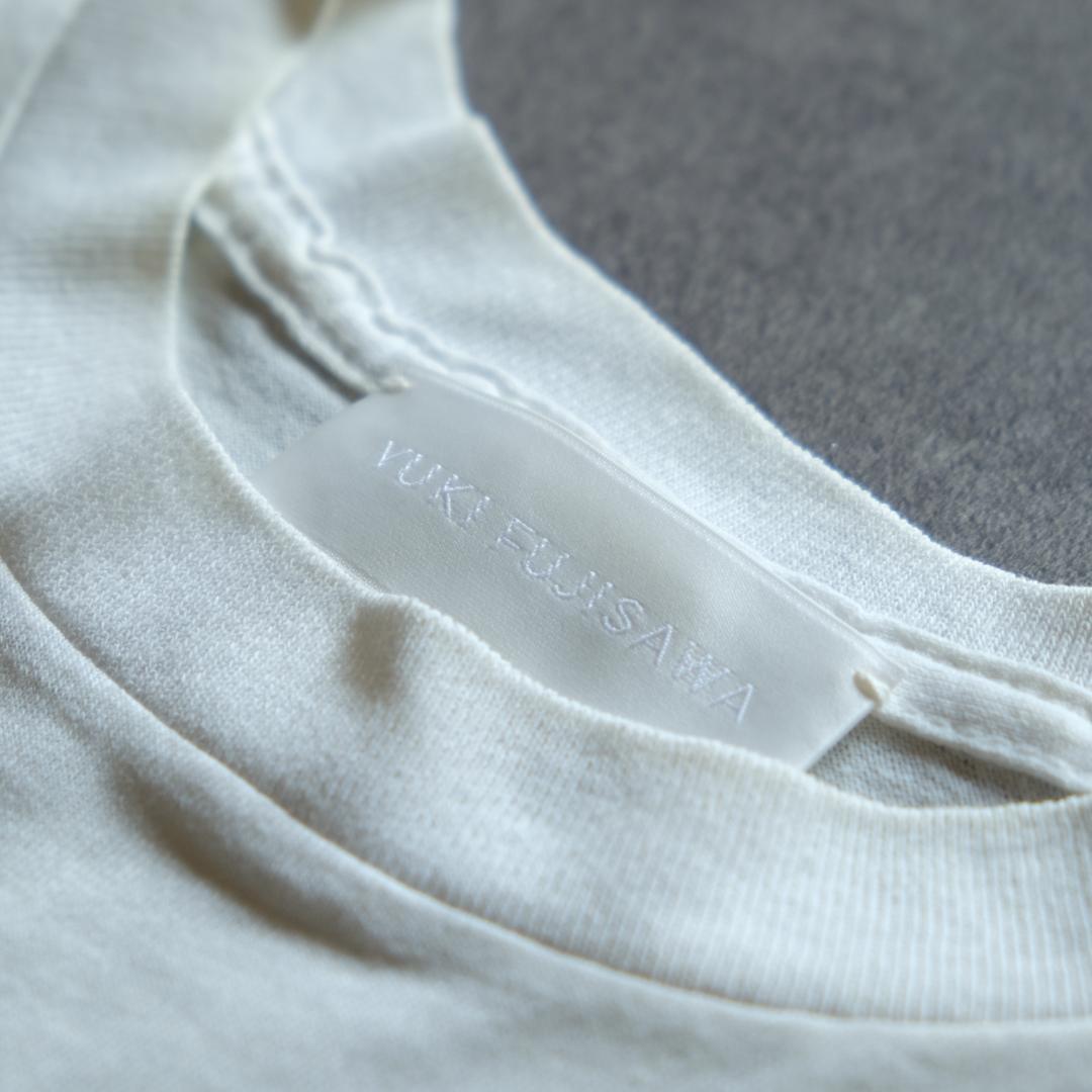 YUKI FUJISAWA 箔プリント Tシャツ NEW VINTAGE