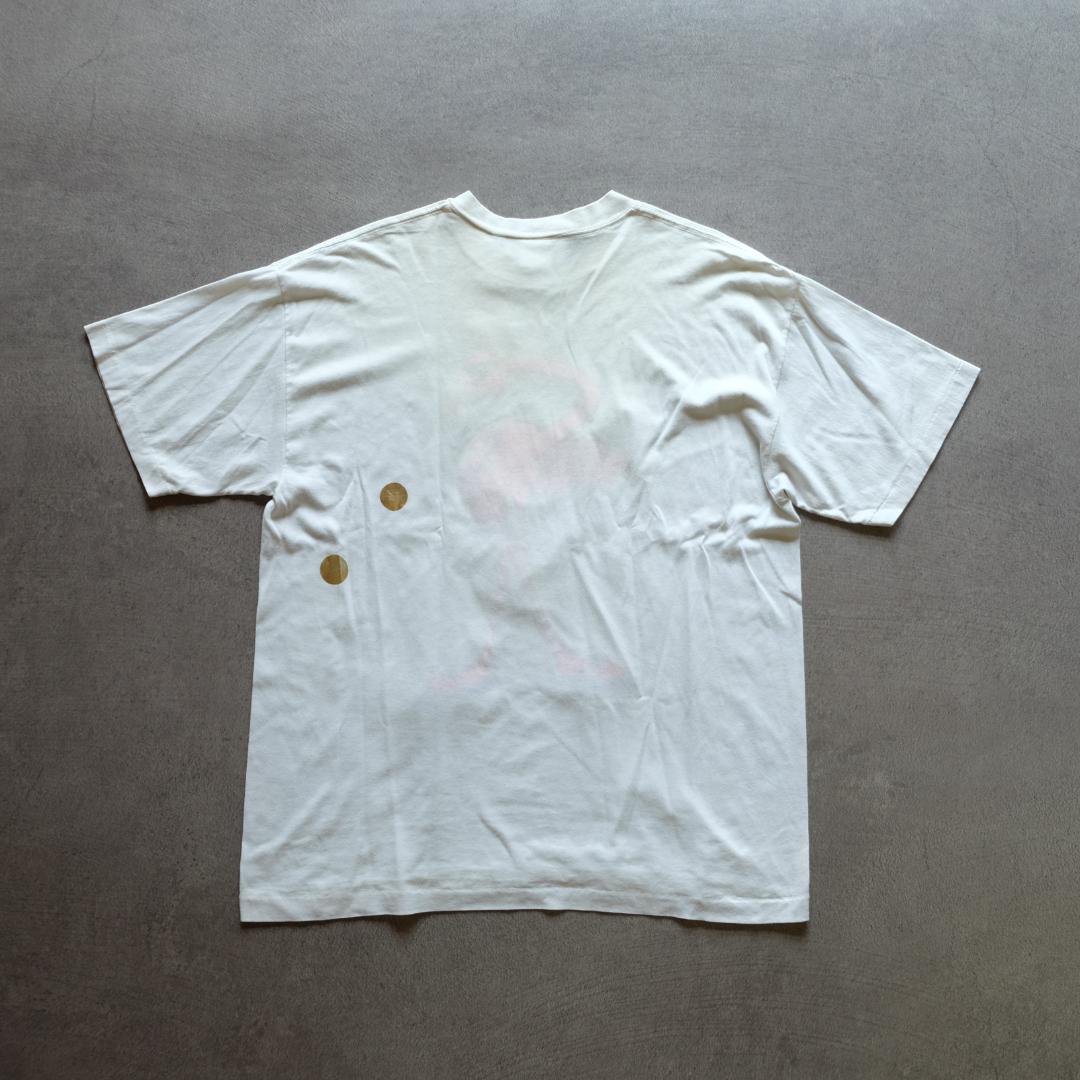 YUKI FUJISAWA 箔プリント Tシャツ NEW VINTAGE