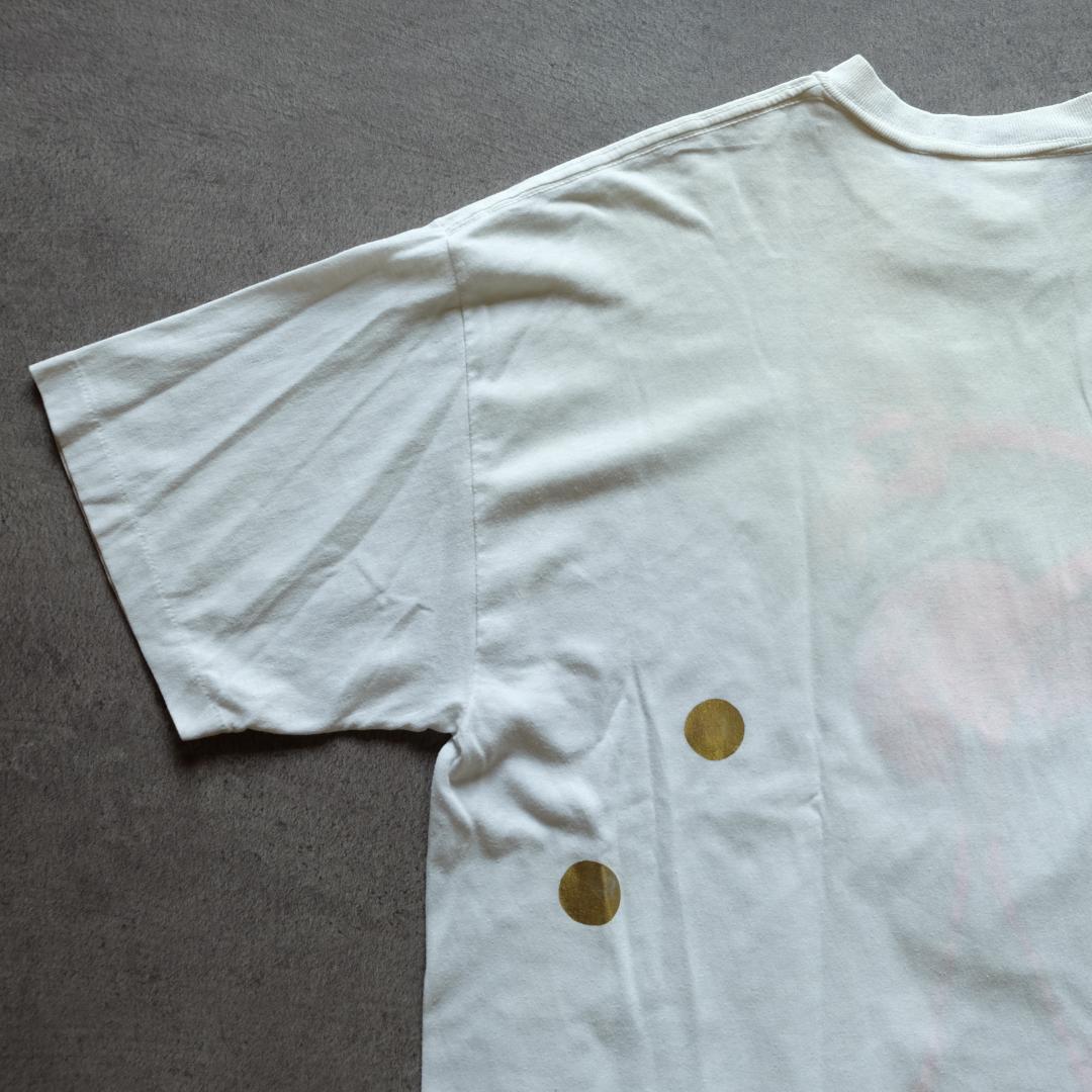 YUKI FUJISAWA 箔プリント Tシャツ NEW VINTAGE