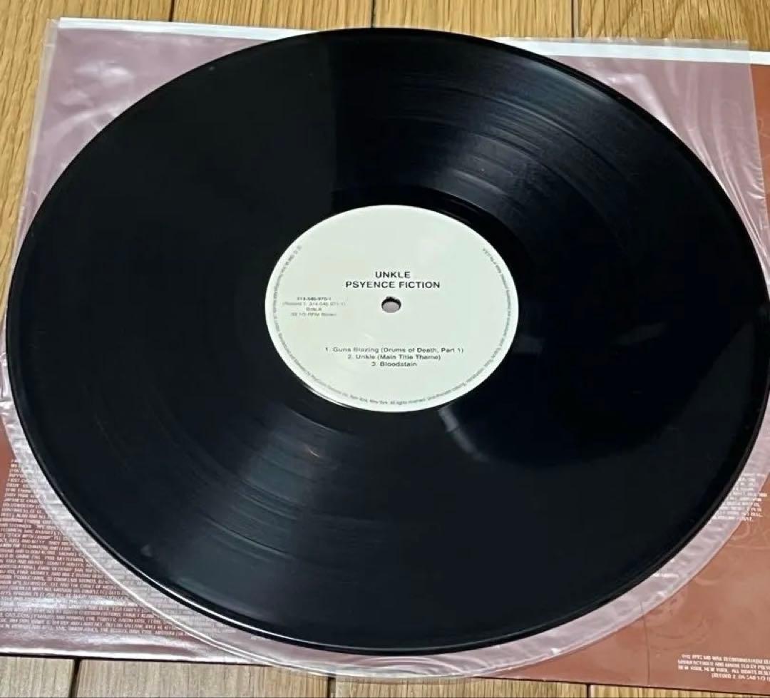 UNKLE /Psyence Fiction 2LP 1998 名盤レコード