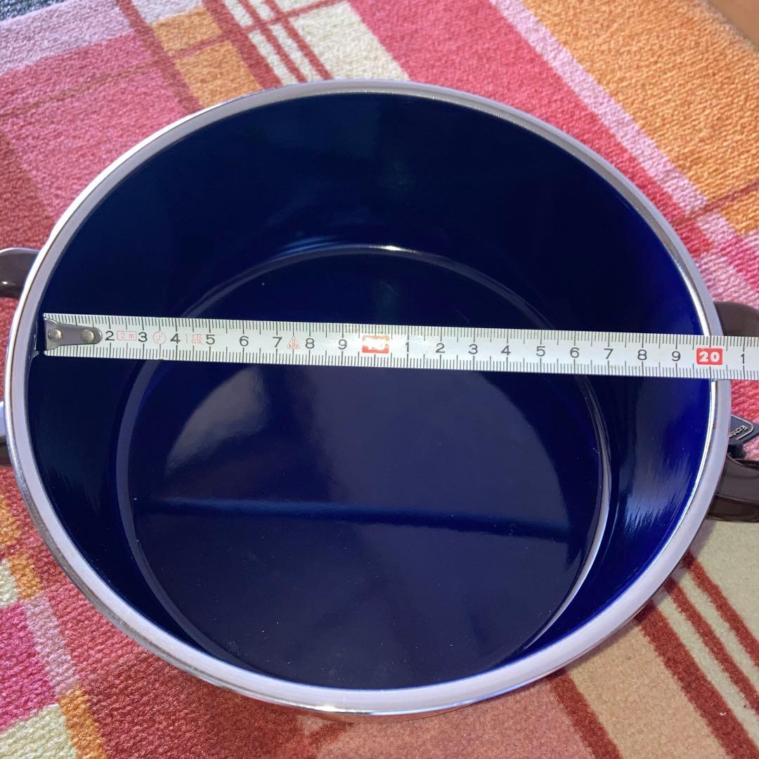 み*ぬ様 Silit 両手鍋 オレンジ【20cm/2.5L】
