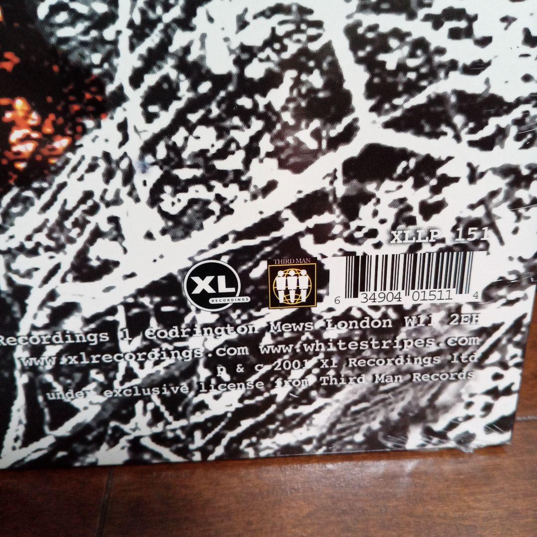 white stripes uk廃盤 red vinyl 名盤3th LP