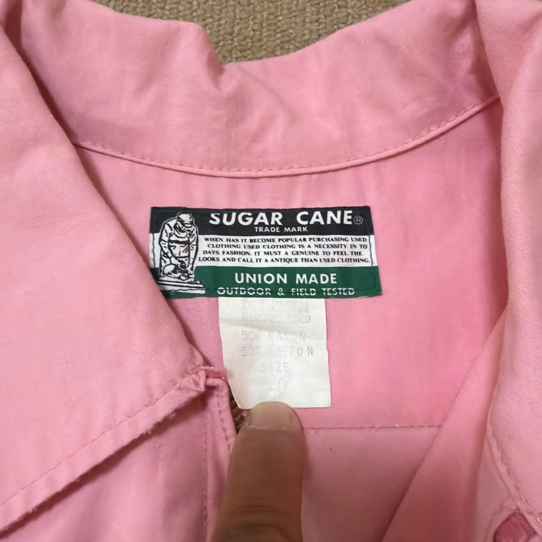 SUGAR ＣＡＮＥ ピンク ジップアップ ジャケット