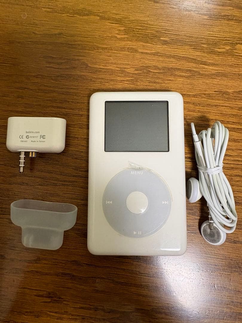 ポータブルプレーヤー Apple iPod classic plus belkin mic