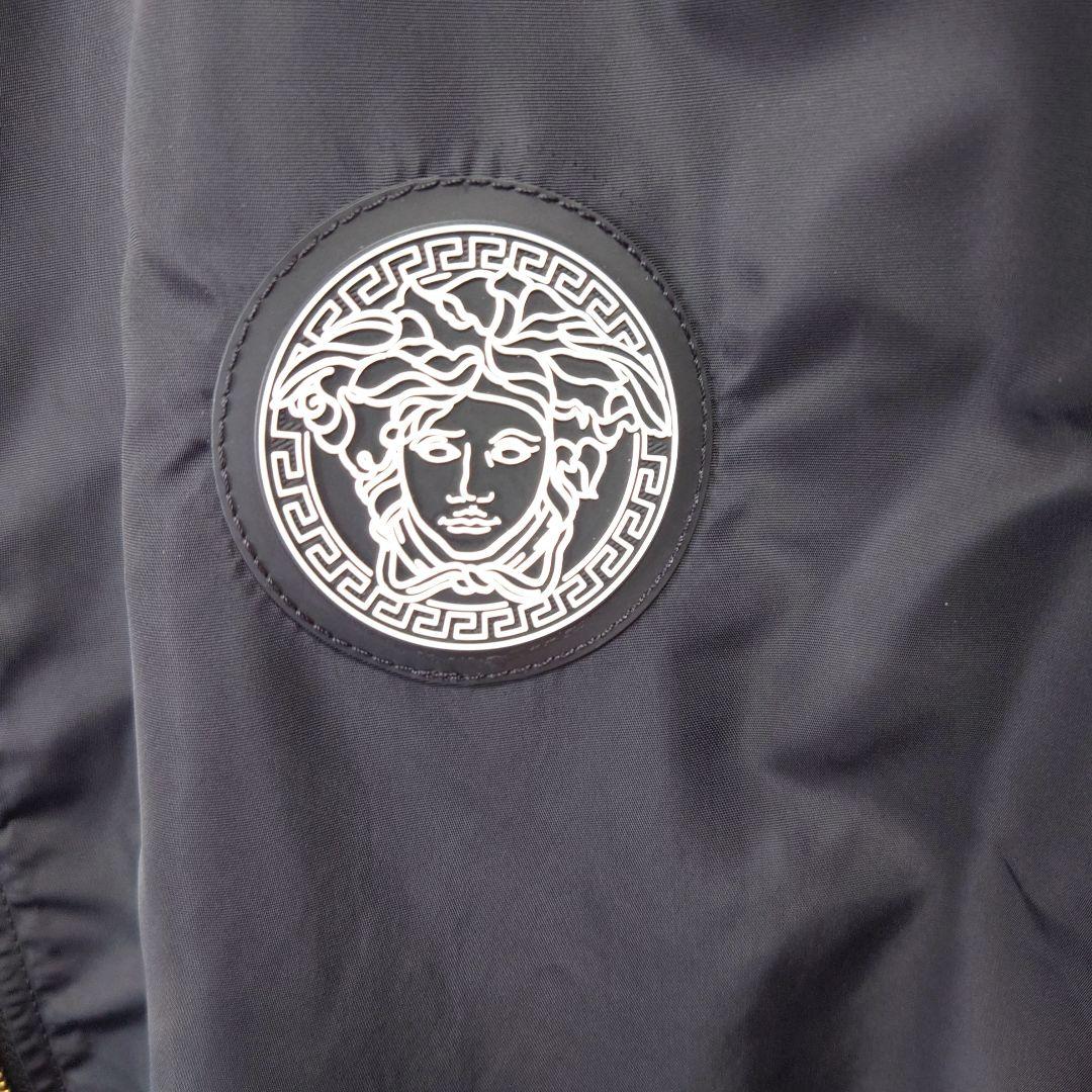希少 美品 VERSACE Reversible Bomber Jacket