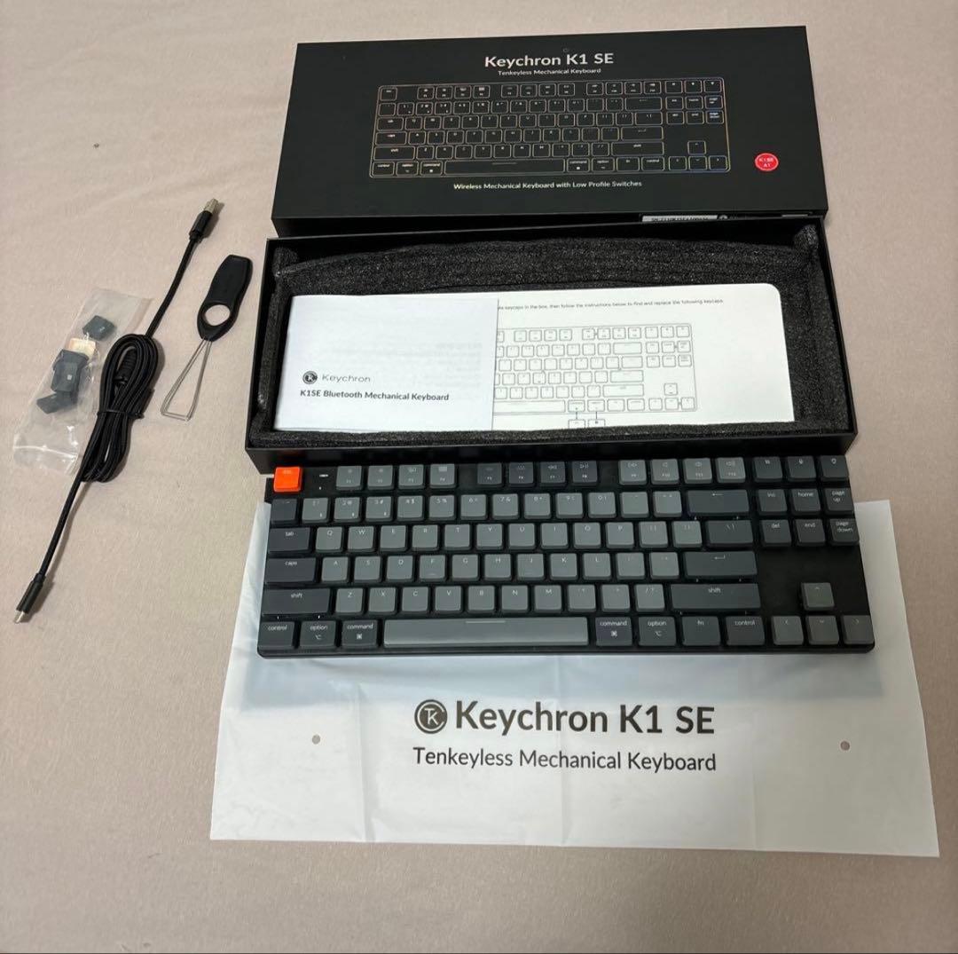 Keychron K1 SE US配列 ロープロファイル 赤軸