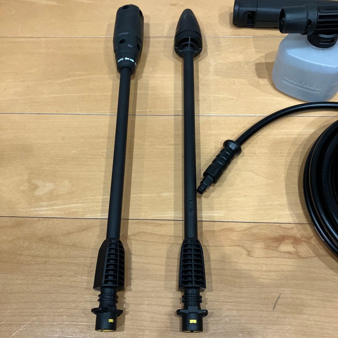 ケルヒャーK2サイレント　高圧ホース　トリガーガン　フォームノズル　新品未使用